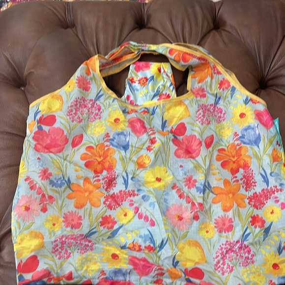 The Pioneer Woman Floral Shopping Bag - Multicolor - Picture 4 of 7